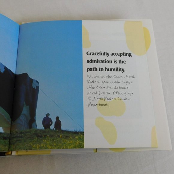 The Tao of Cow What Cows Teach Us by Dolly Mu Hardback Dust Jacket Illustrated - Picture 12 of 12